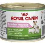 Royal Canin Starter Mousse (Роял Канин) для сук и щенков до 2 месяцев (195 г )